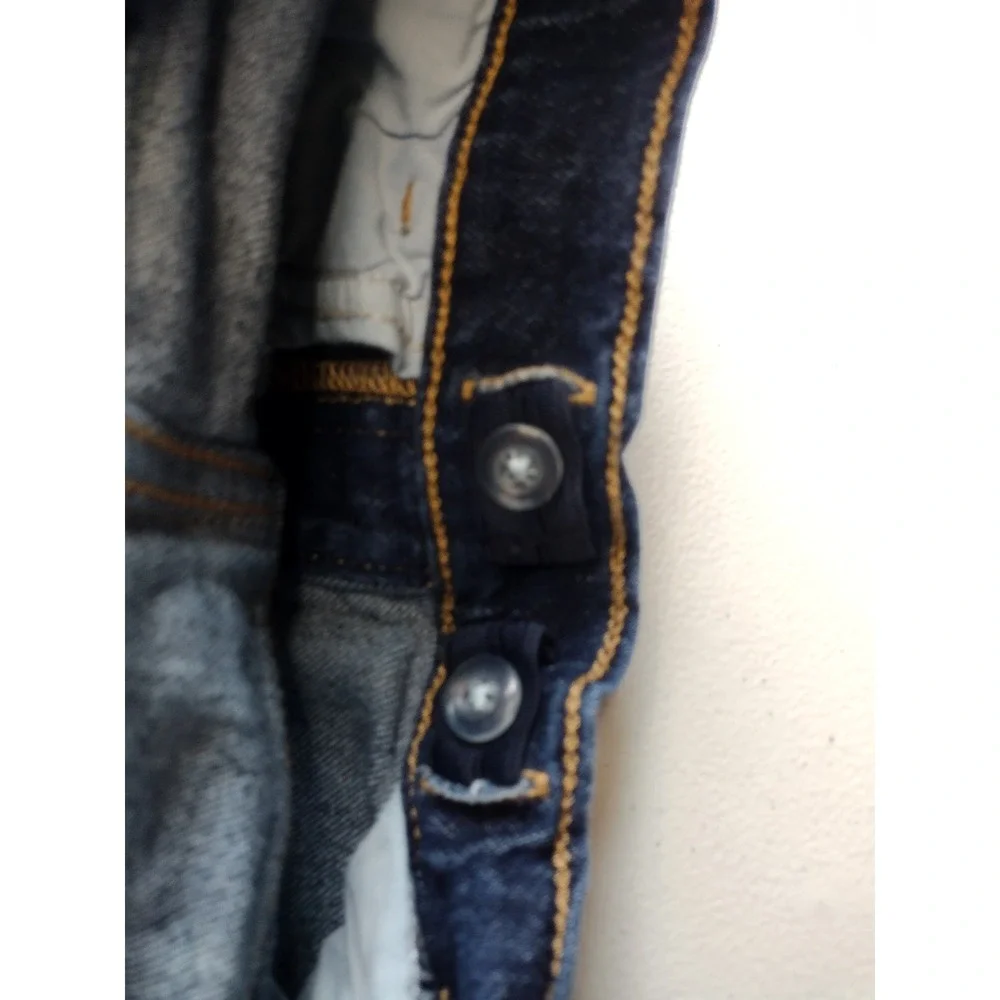 Old Navy Kids Dark Wash Boot-Cut Built-In Tough Pull-On Jeans Size L 10-12‎